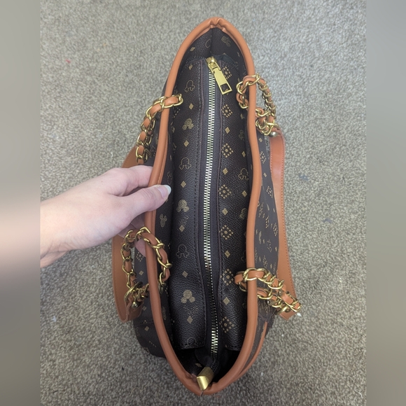 Disney Mickey Style Heads Luxury Fashion Bag Handbag Purse - Picture 5 of 7